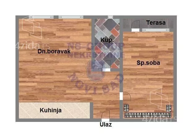 Dvosoban stan | 4zida