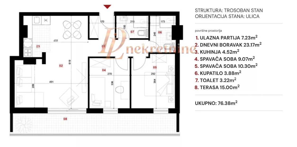 Trosoban stan | 4zida