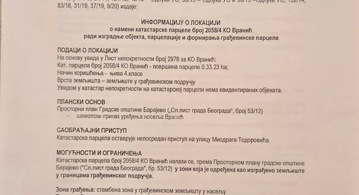 Građevinsko zemljište | 4zida
