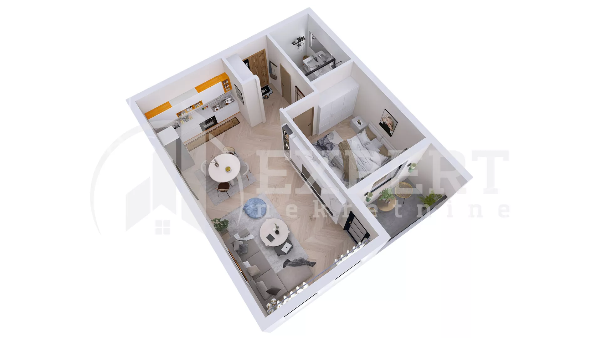 Dvosoban stan | 4zida