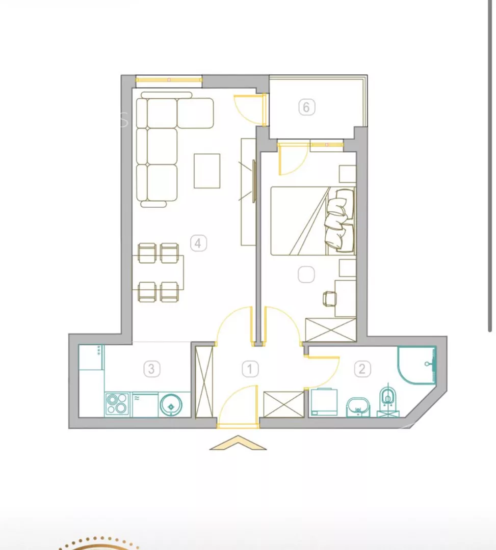 Jednoiposoban stan | 4zida