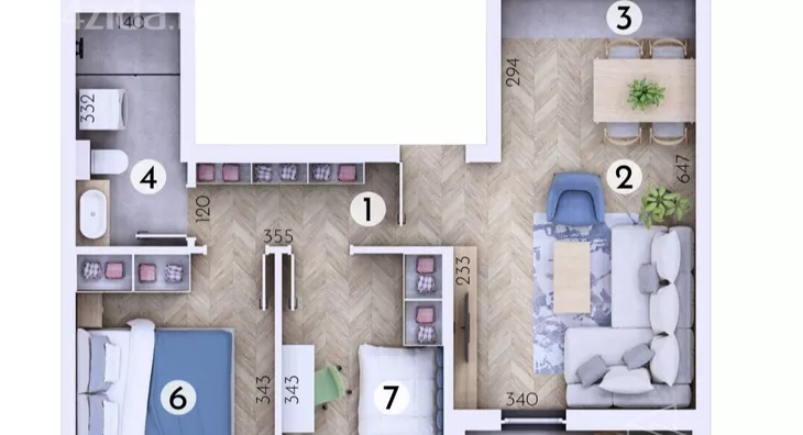 Dvoiposoban stan | 4zida