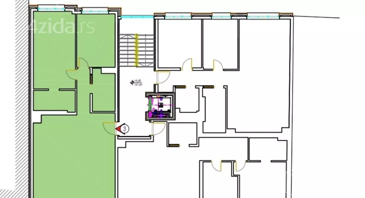 Trosoban stan | 4zida