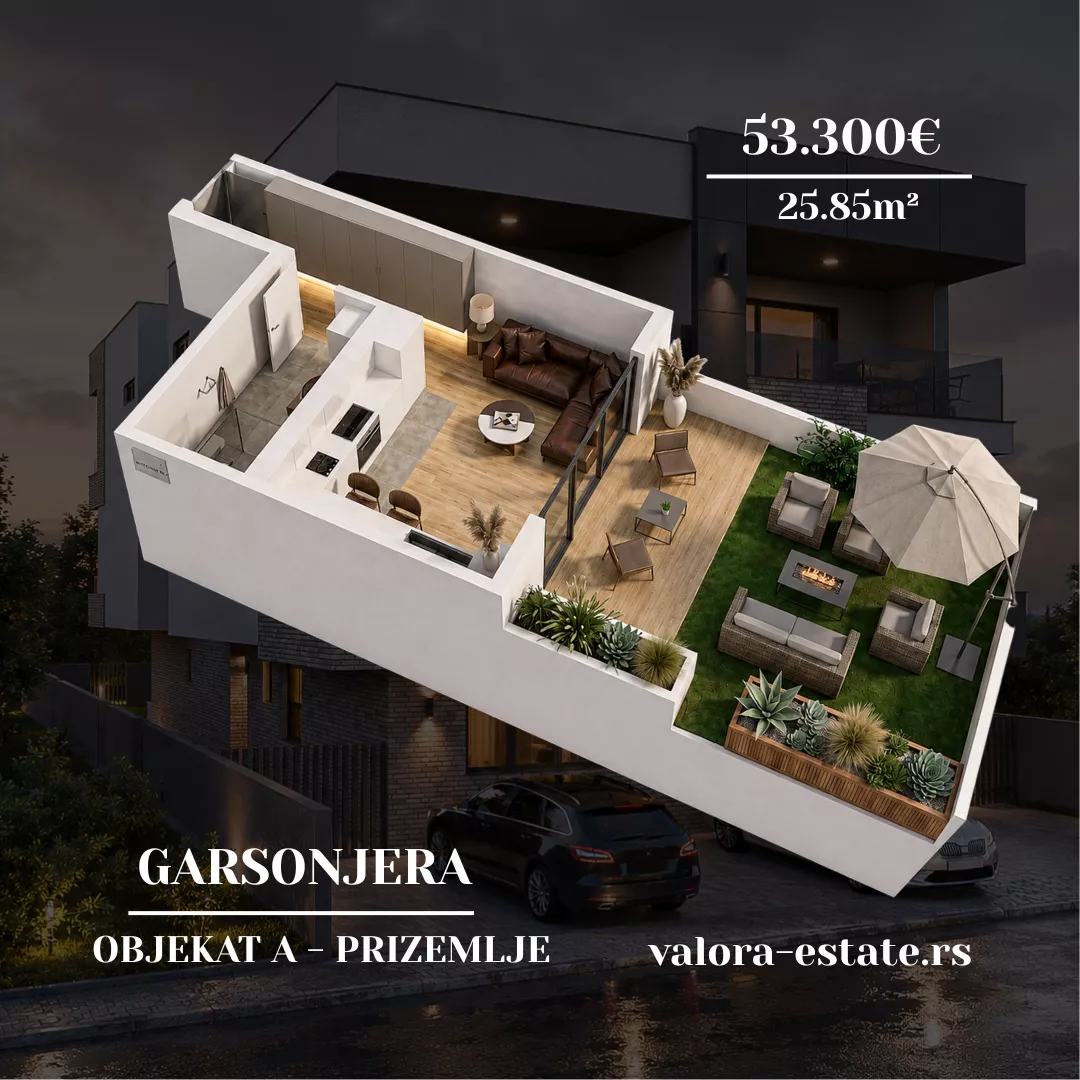 Garsonjera | 4zida