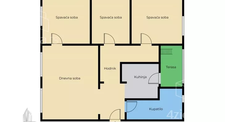 Četvorosoban stan | 4zida