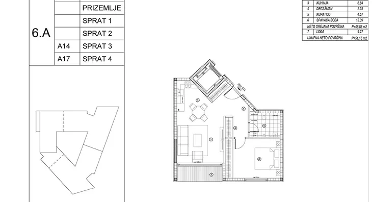 Dvosoban stan | 4zida