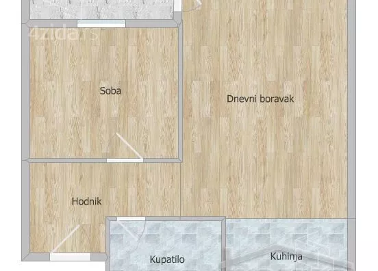 Dvosoban stan | 4zida