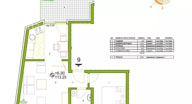 Dvosoban stan | 4zida