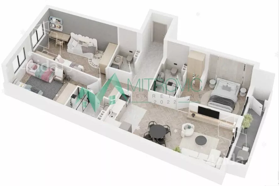 Četvorosoban stan | 4zida