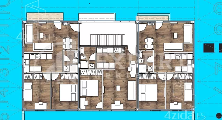 Jednoiposoban stan | 4zida