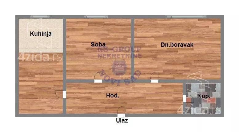 Dvosoban stan | 4zida