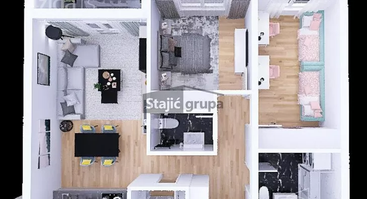 Trosoban stan | 4zida