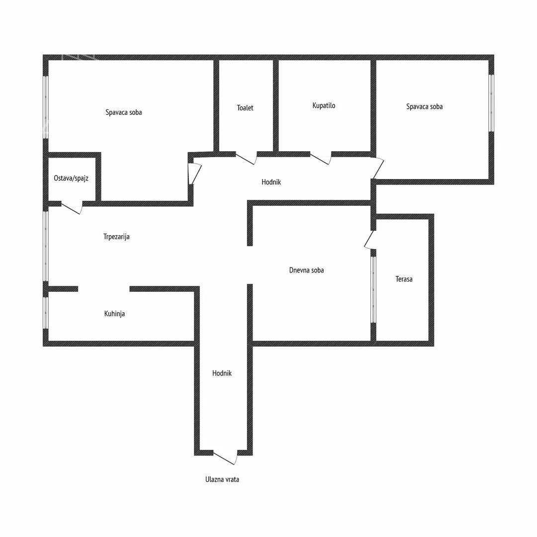 Trosoban stan | 4zida