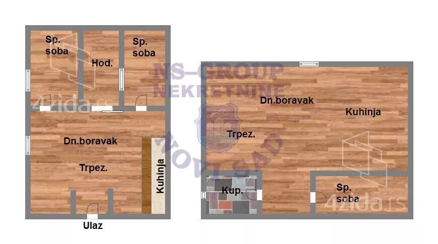 2-etažna kuća | 4zida