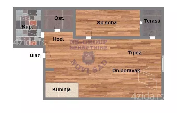 Dvosoban stan | 4zida