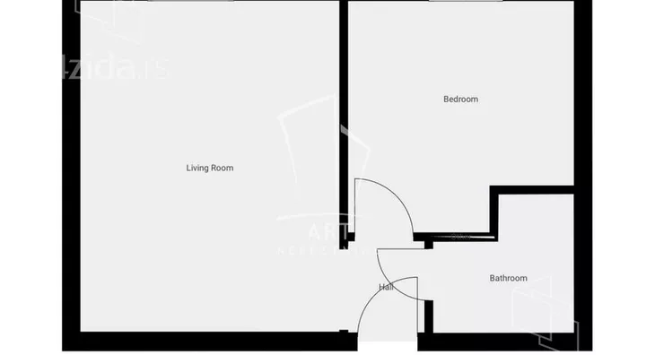 Jednoiposoban stan | 4zida