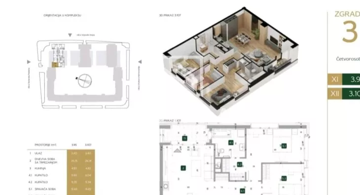 Četvorosoban stan | 4zida