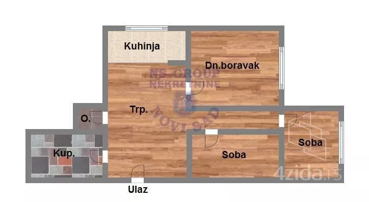 Dvosoban stan | 4zida
