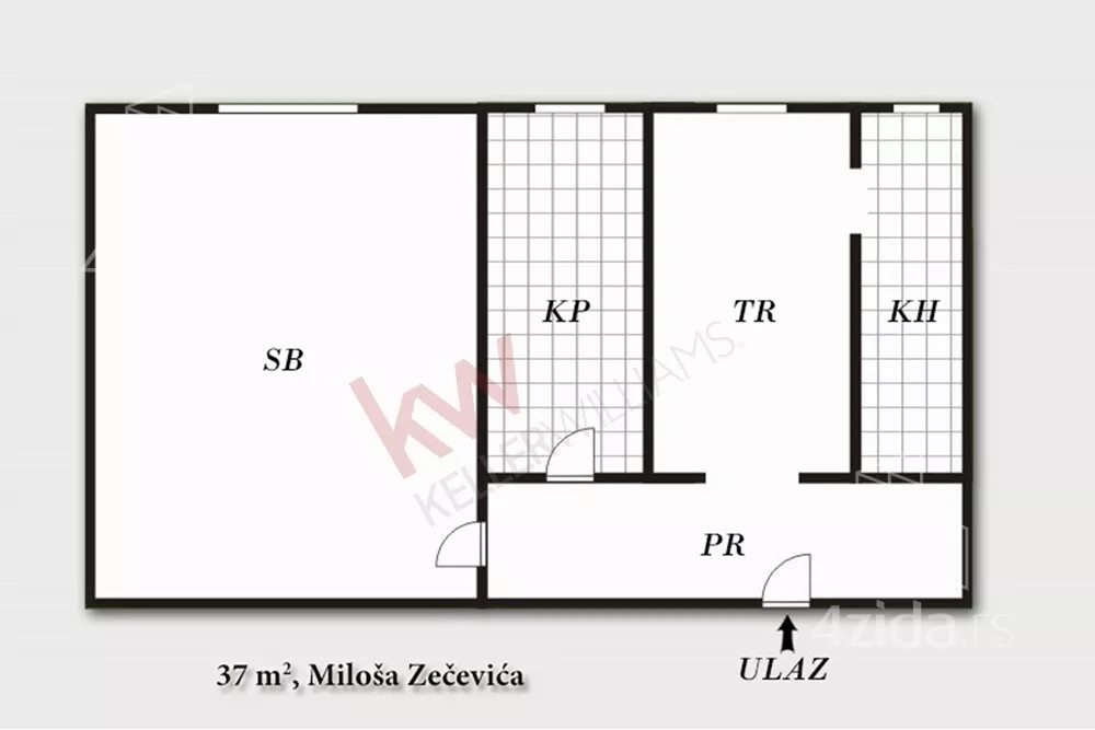 Jednosoban stan | 4zida