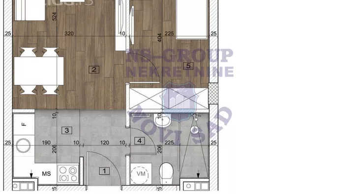 Jednoiposoban stan | 4zida