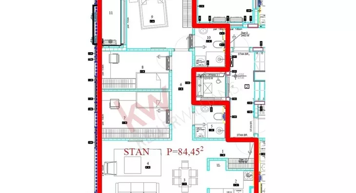 Četvorosoban stan | 4zida