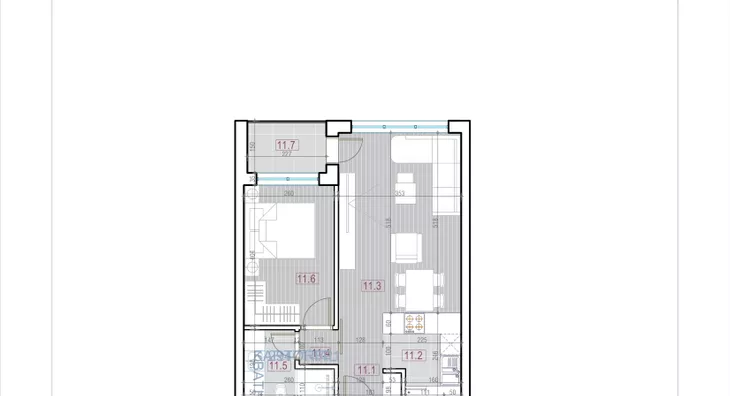 Jednoiposoban stan | 4zida