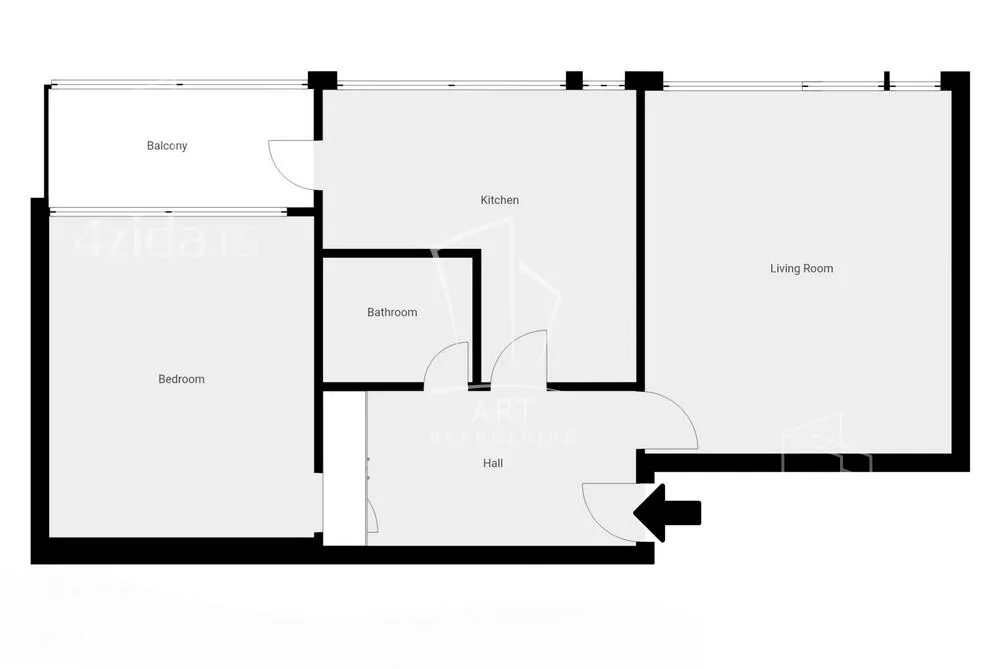 Dvosoban stan | 4zida