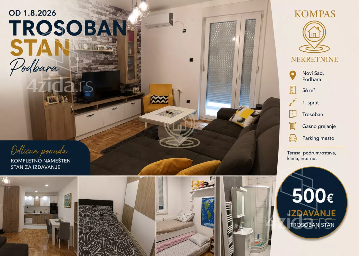 Trosoban stan | 4zida