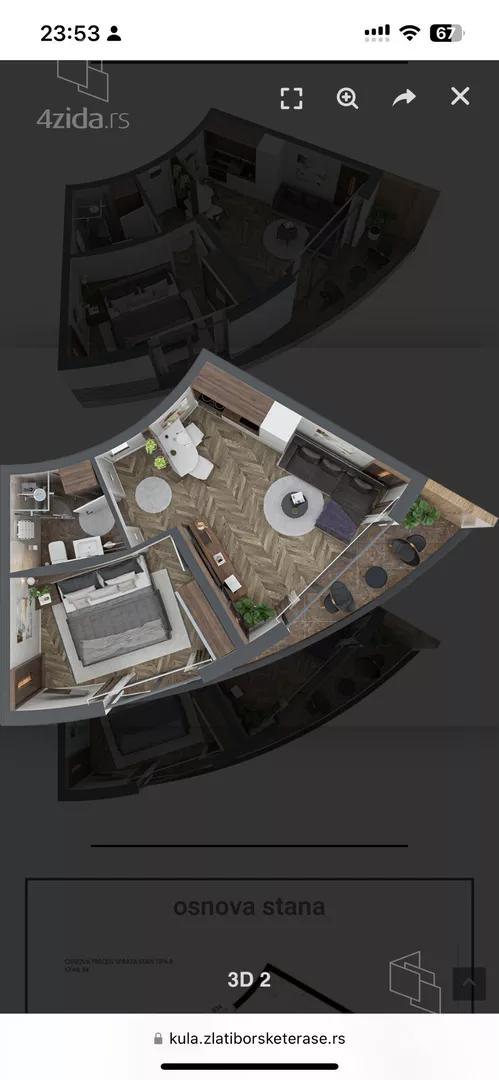 Dvosoban stan | 4zida