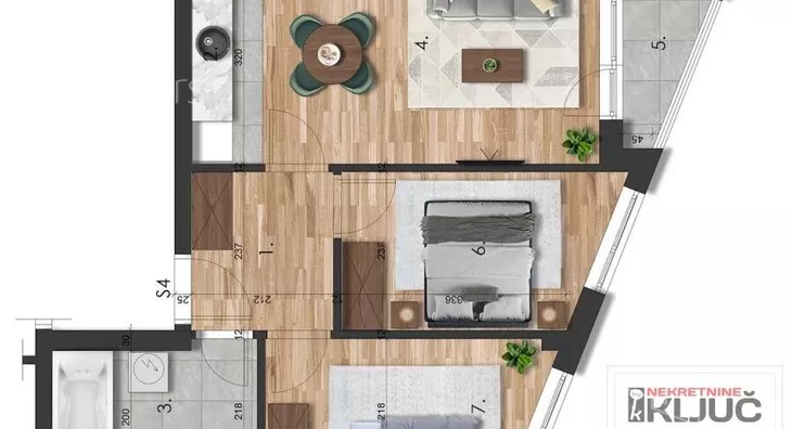 Dvoiposoban stan | 4zida