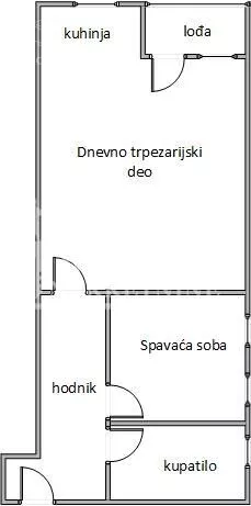 Jednoiposoban stan | 4zida