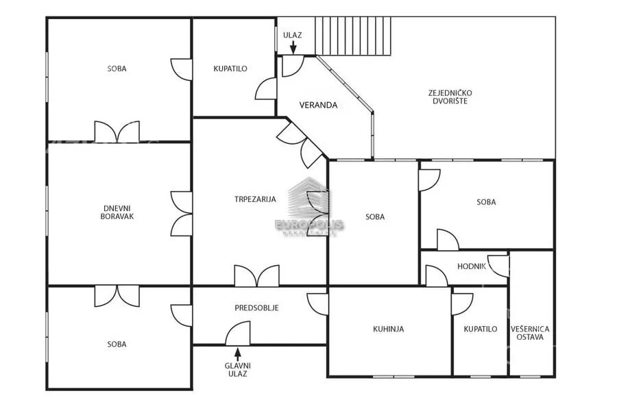 Petosoban stan | 4zida
