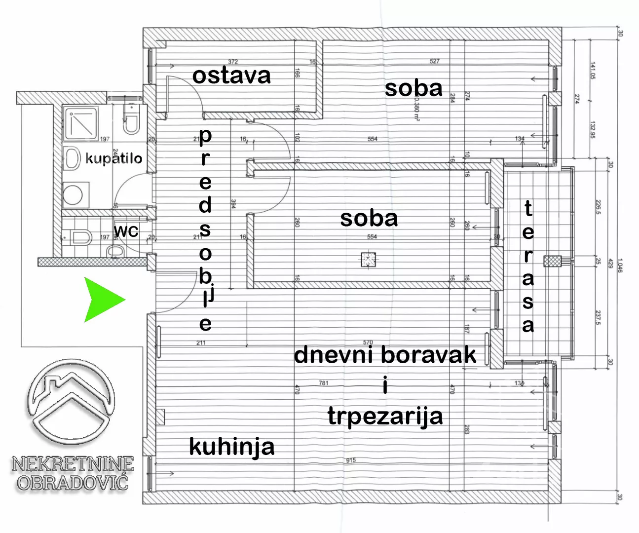 Trosoban stan | 4zida
