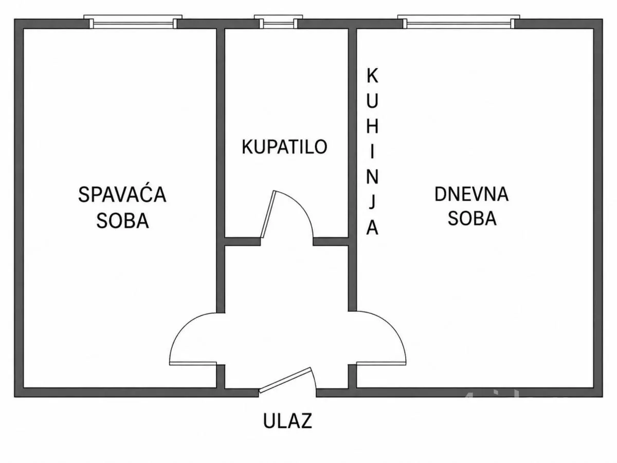 Jednoiposoban stan | 4zida