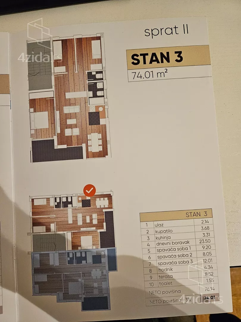 Četvorosoban stan | 4zida