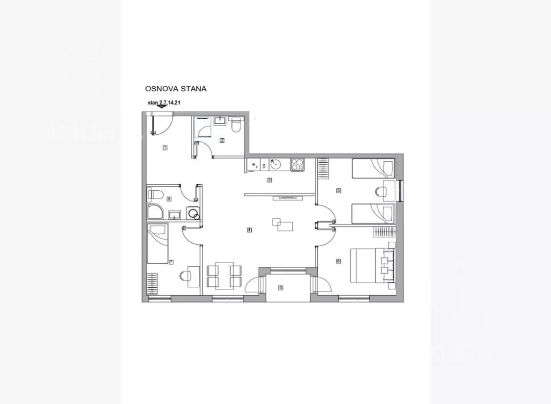 Četvorosoban stan | 4zida