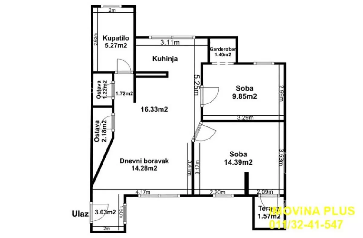 Dvoiposoban stan | 4zida