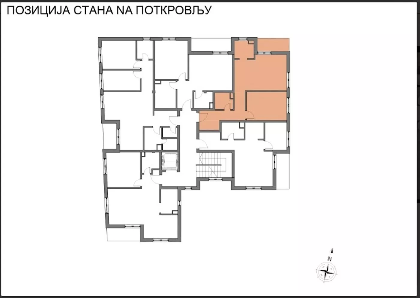 Jednoiposoban stan | 4zida
