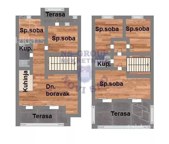 Petosoban stan | 4zida