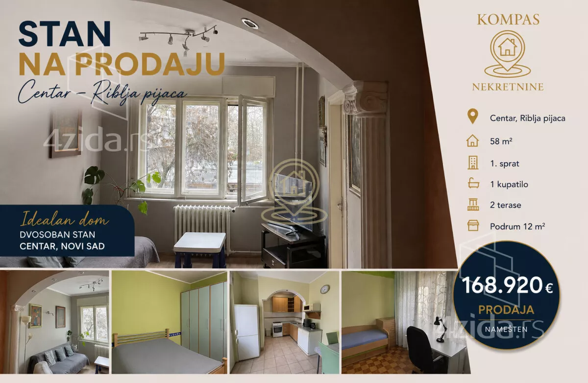 Dvosoban stan | 4zida