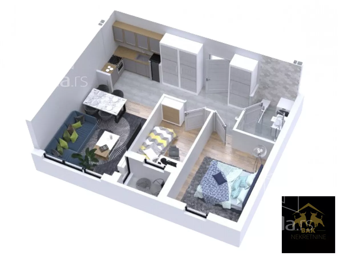 Trosoban stan | 4zida