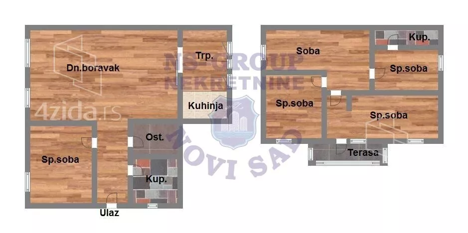 2-etažna kuća | 4zida