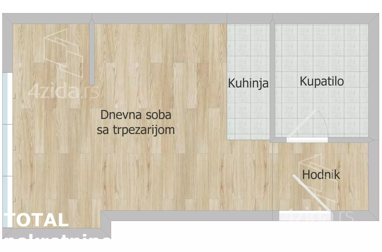 Garsonjera | 4zida