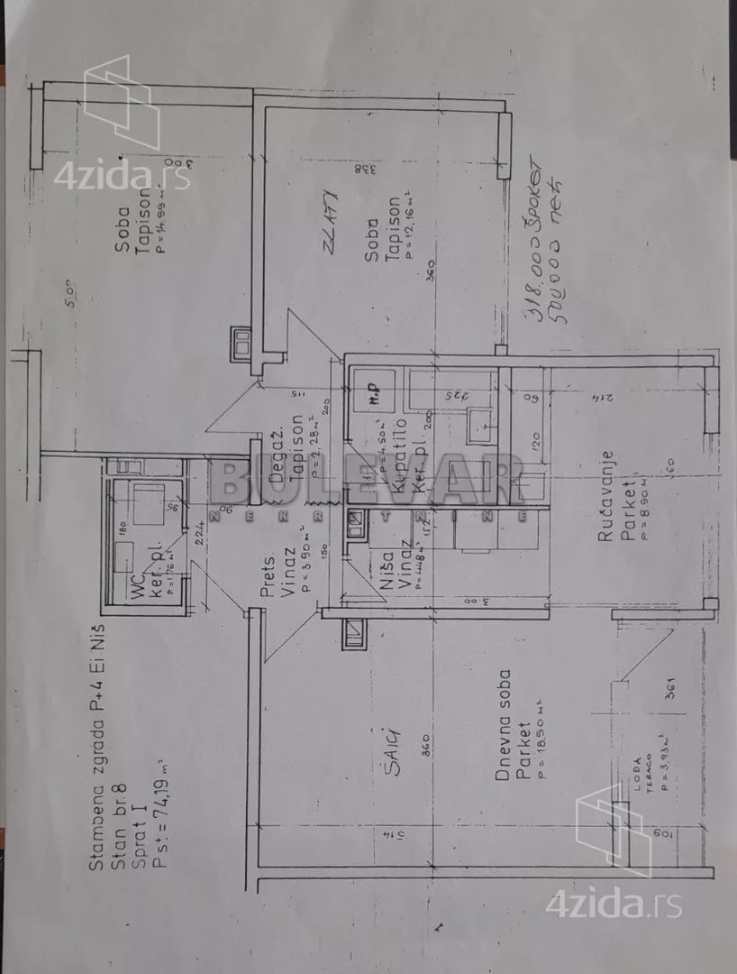 Troiposoban stan | 4zida