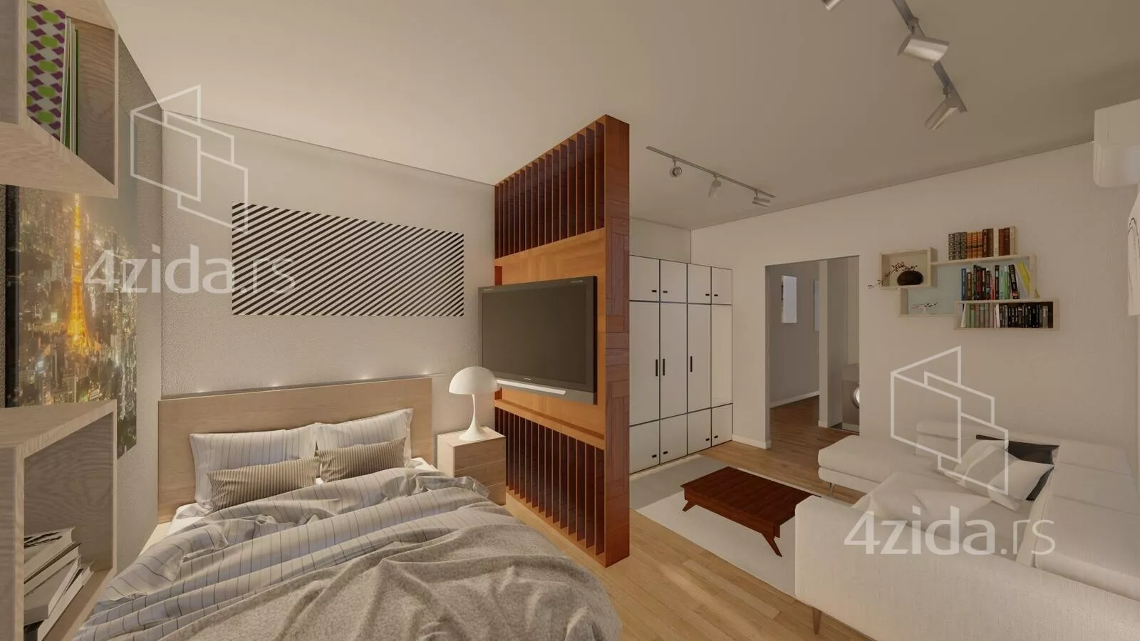 Jednoiposoban stan | 4zida