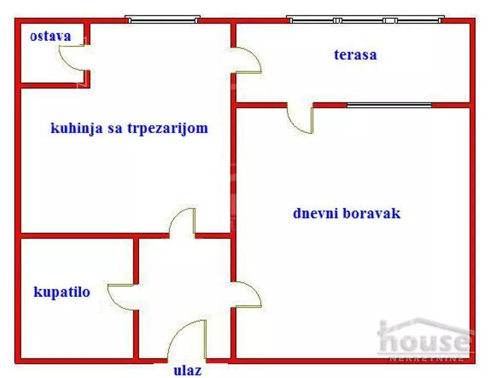 Jednosoban stan | 4zida