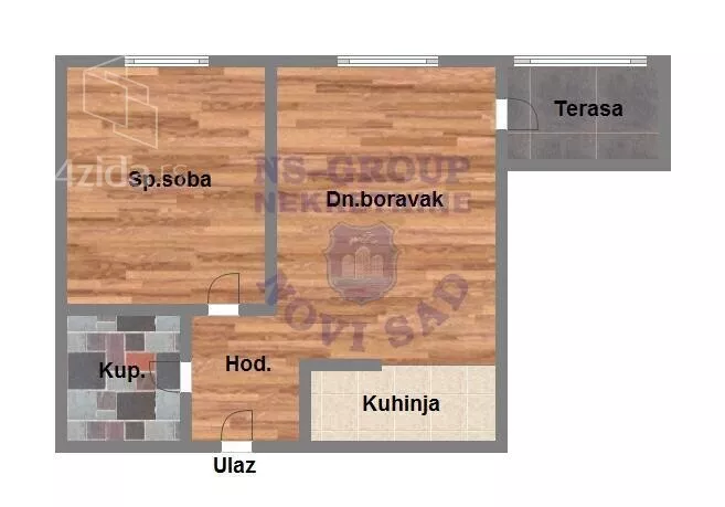 Dvosoban stan | 4zida