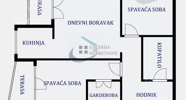 Trosoban stan | 4zida