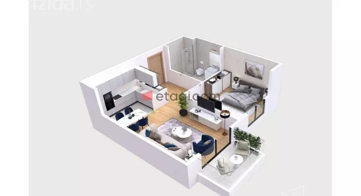 Dvosoban stan | 4zida