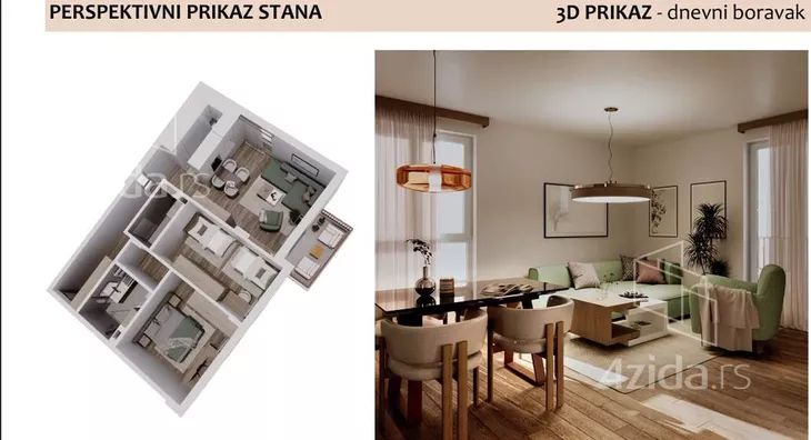 Trosoban stan | 4zida